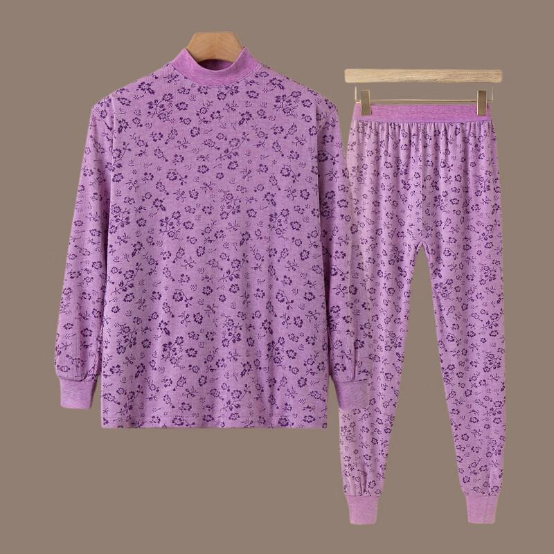 Women's Plus Velvet Thermal Underwear Set
