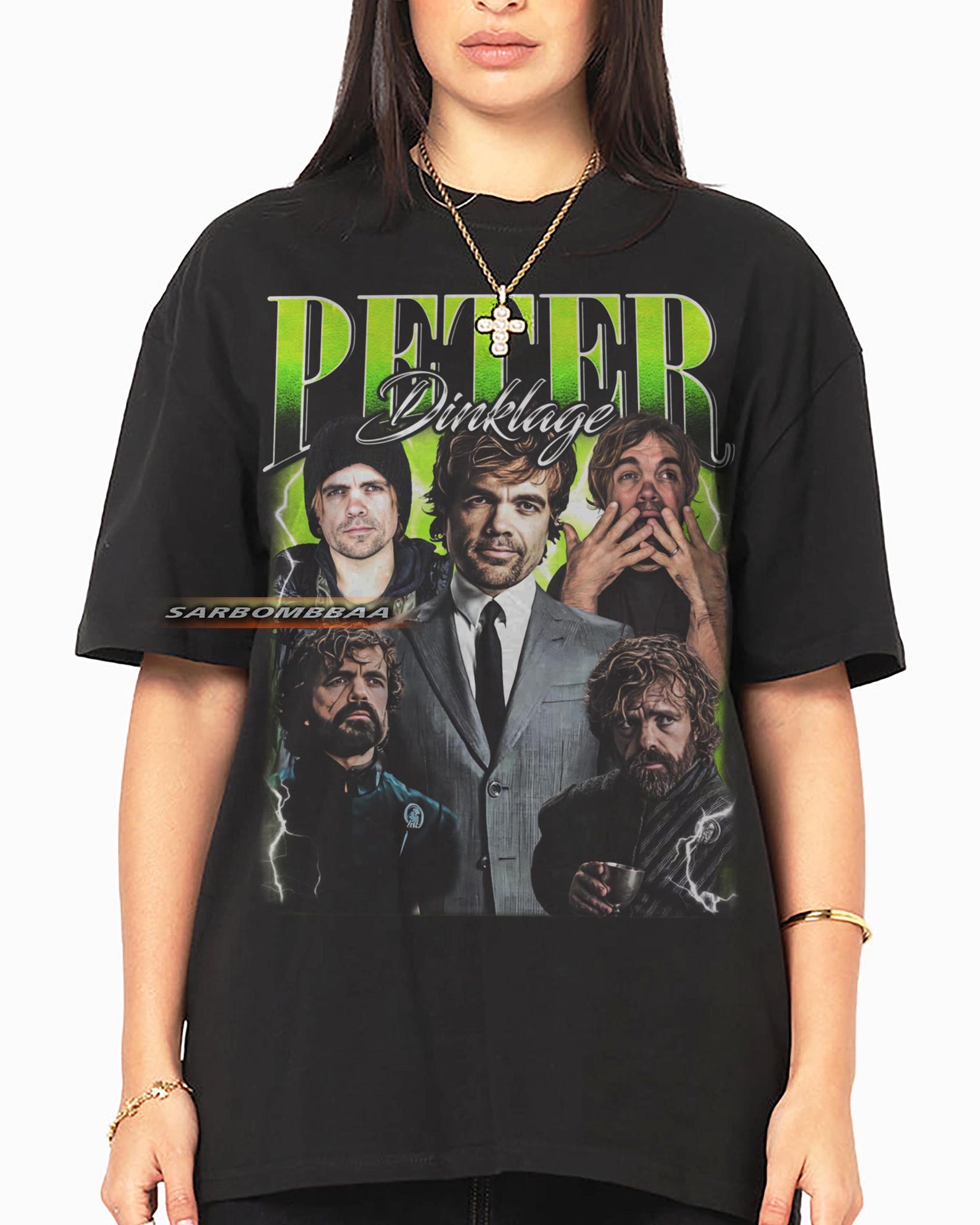 Peter Dinklage Graphic T-Shirt, Vintage Style Unisex Streetwear 3XL