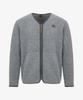 Nj4Fr59B Vermo Wool Fleece Jacket Light Gray