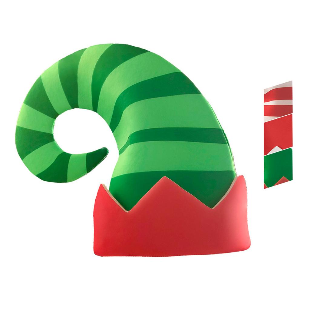 Adult Christmas Hat Striped Hat