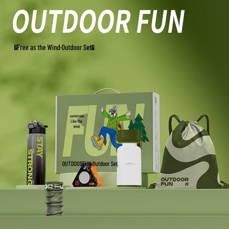Evergreen Rabbit Outdoor PC Water Bottle Set