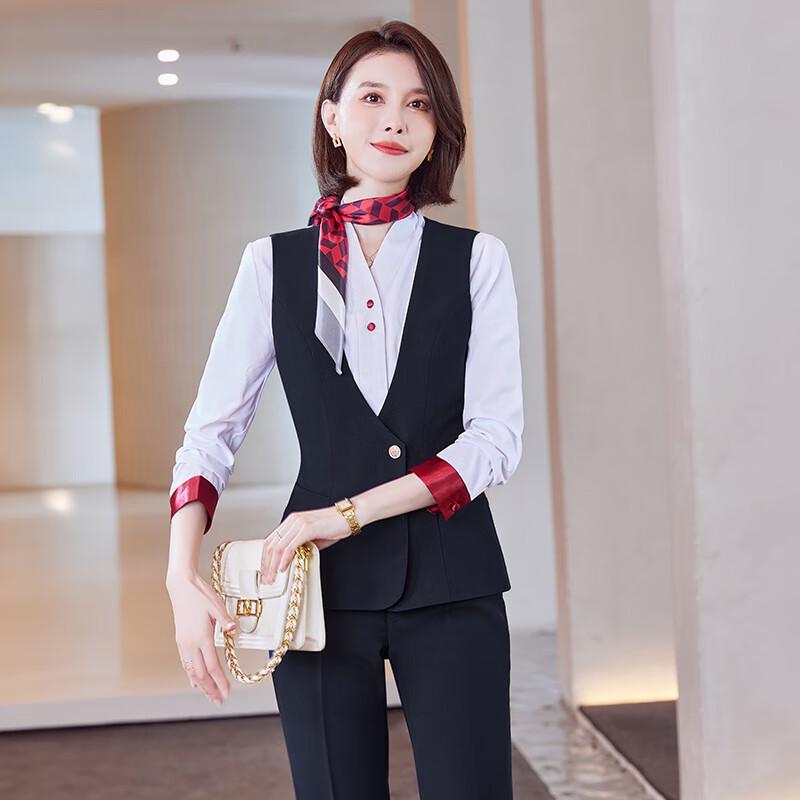 Women's Professional Vest Suit Uniform