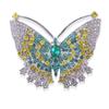 Mode Exquisite Strass Schmetterling Broschen Für Damen Kleidung Mantel Schmuck Accessoires Geschenk