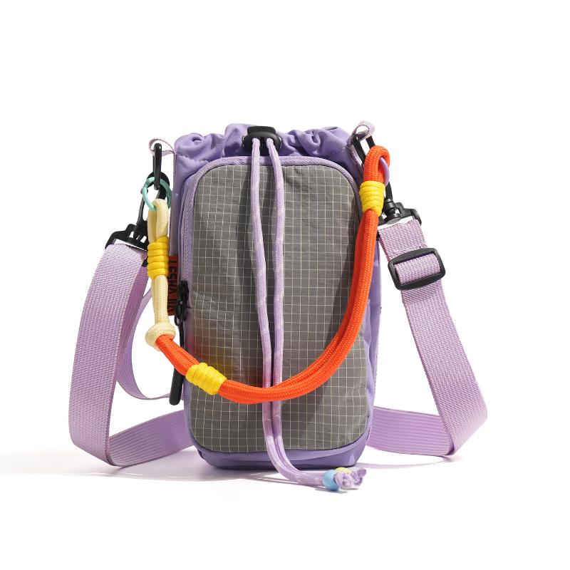 Dopamine Crossbody Water Bottle Bag 2026 Waterproof Large Capacity Phone Holder for Walking Picnic Beach Trips