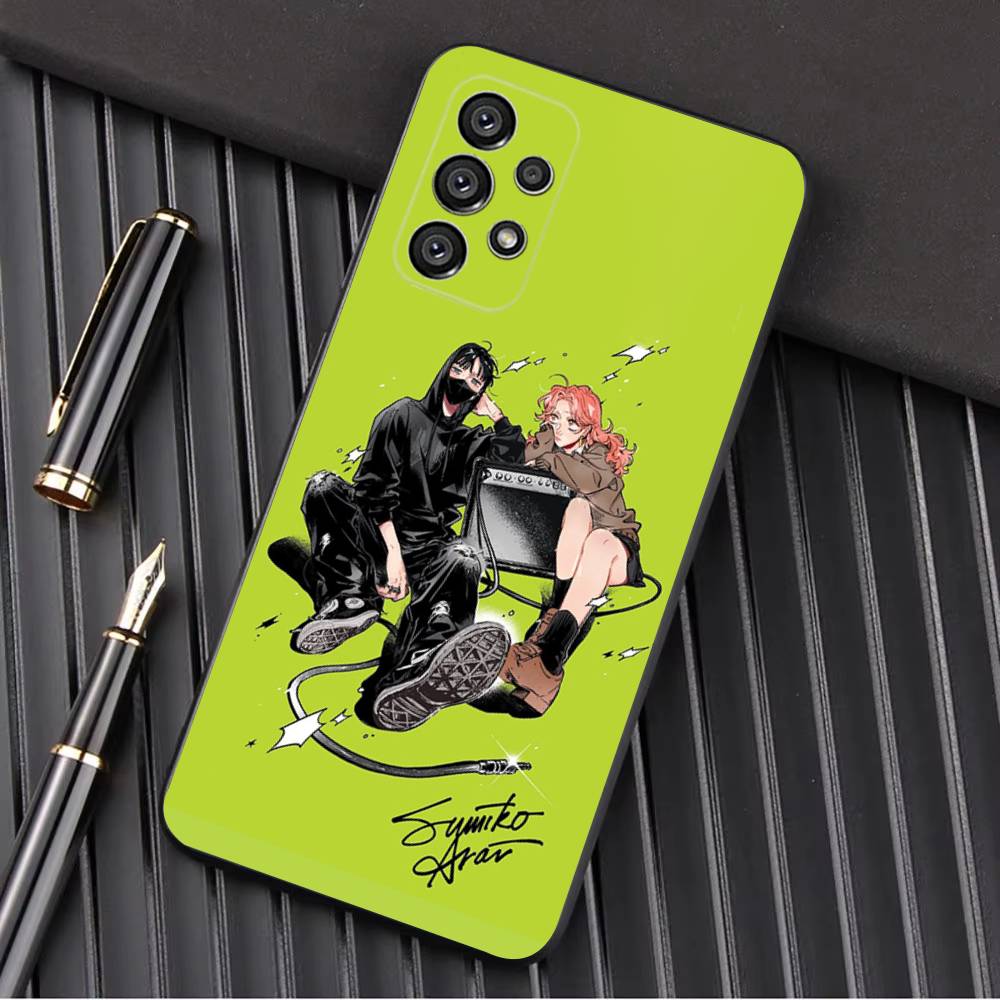 Aya Osawa Mitsuki Koga MitsuAya Phone Case For Samsung Galaxy A13,A21s,A22,A31,A32,A52,A53,A71,A80,A91 Soft Black Shell