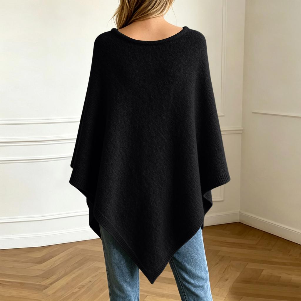 Women's Faux Shawl Cape Wrap Lightweight Casual for Daily Wear