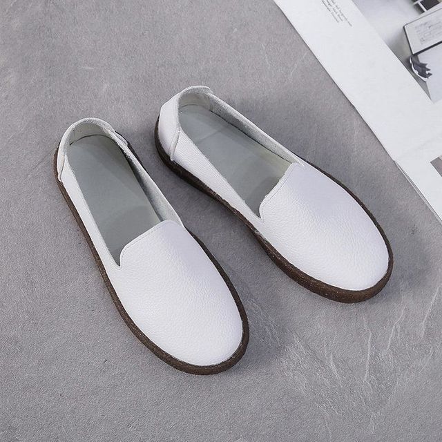 FiveFive Chaussures plates d'automne pour femmes Mocassins pour femmes Mocassins à enfiler pour femmes Mocassins pour femmes Chaussures grande taille