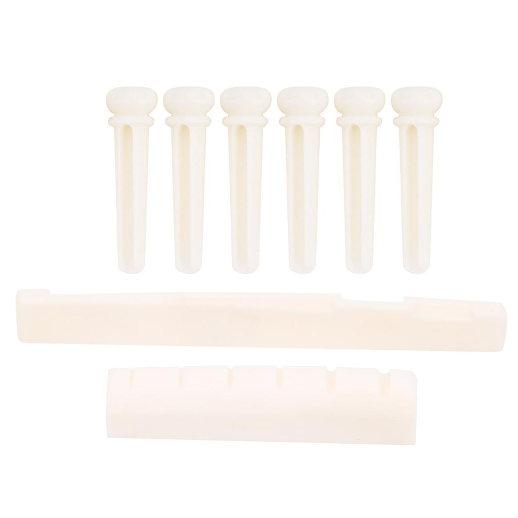 String Stud Ox Bone Guitar Nut and Saddle Nails Replacement Musical Instrument Accessories