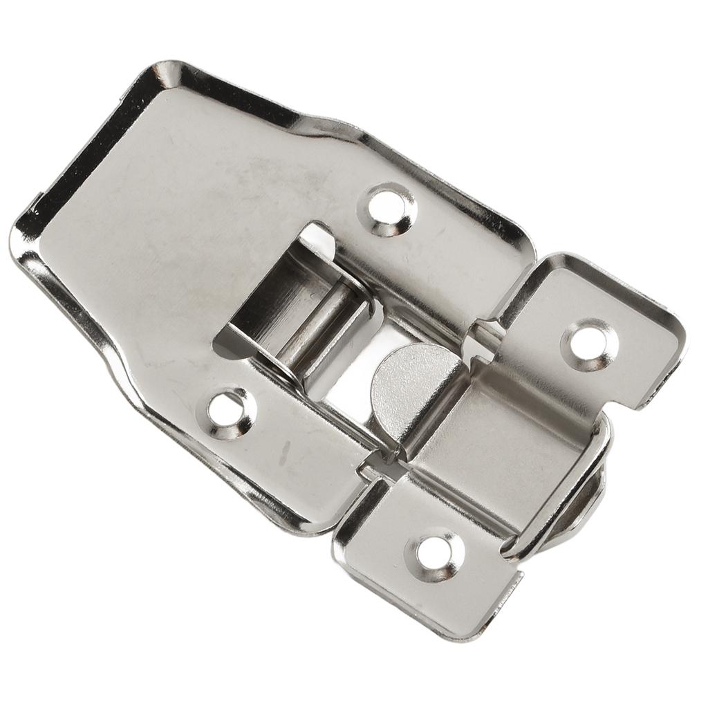 New Toggle Catch Latch Case Clip Modern Silver Clasp Suitcase Clasp Toolbox Twin Pack 2Pcs 78*48MM Accessories