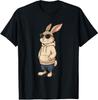 Bunny Face With Sunglasses Easter Day For Boys Unisex Funny TShirt