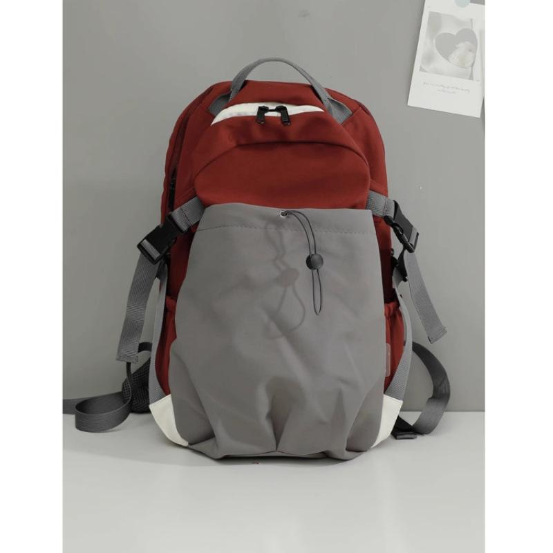 Backpack Women's Light Outdoor Hiking Mountaineering Bag Sports Anti-splashing College Student School Bag