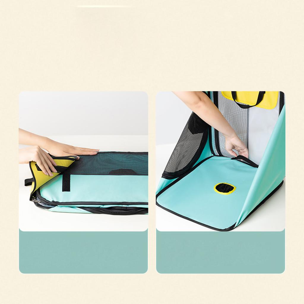 Pet Hair Drying Box Tear Resistant Breathable Foldable Large Capacity Cat Dog Hair Blowing Cage for