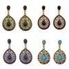 Elegant Pearl Water Drop Earrings With Rhinestone Accents For Formal Occasions And Gift Giving