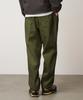 Geulamichi Loose Tapered Ridge Pants Pine
