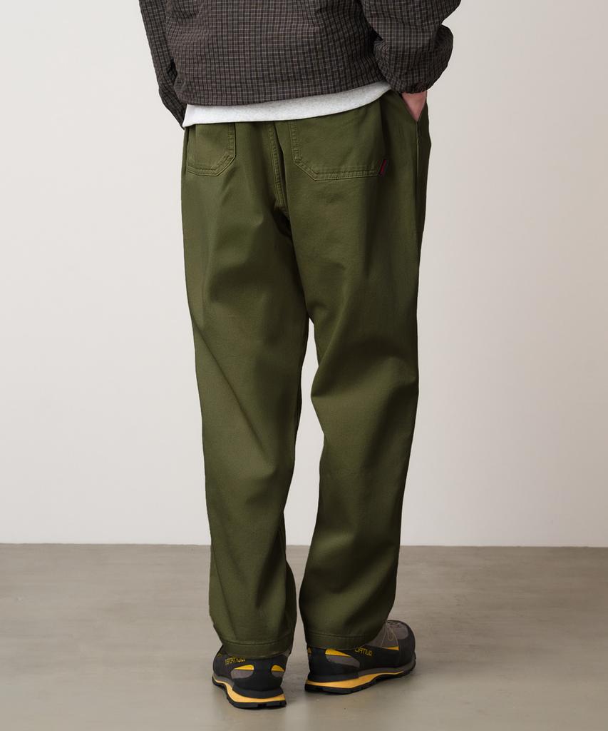 Geulamichi Loose Tapered Ridge Pants Pine