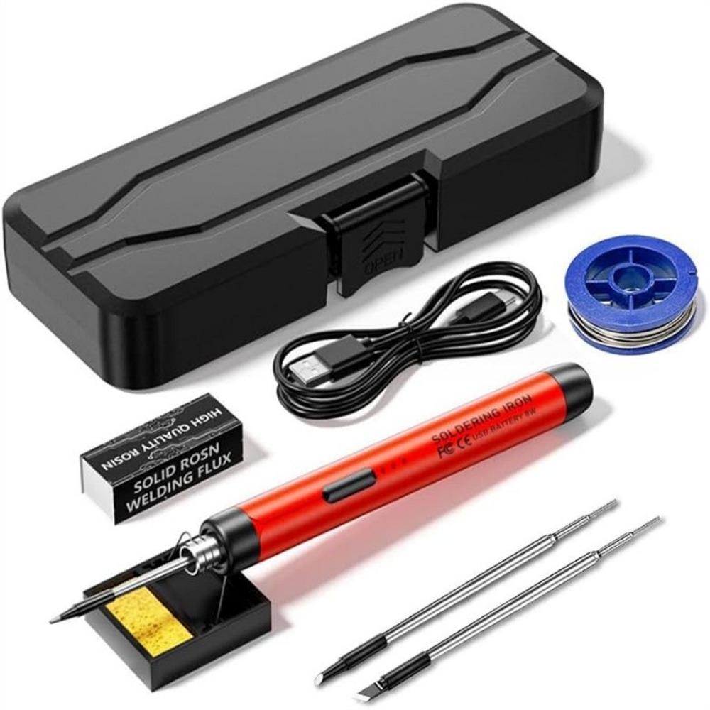 USB Rechargeable USB Soldering Iron Set Wireless Welding Pen Home Appliance Repair