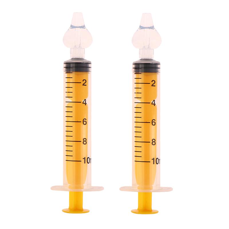 1Pc 10Ml Baby Silicone Nasal Aspirator Nasal Syringe For Infant Safe Nasal Washer Needle Tube Cleaner Newborns Nose Cleaner