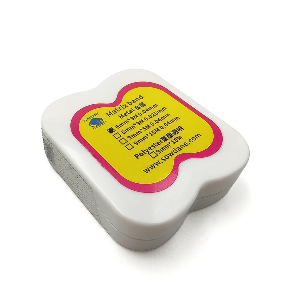 Dental Teeth Whitening Striproll Stainless Steel /Polyester Matrice Bands Dental Metal Matrice Matrix Ring Dental Material