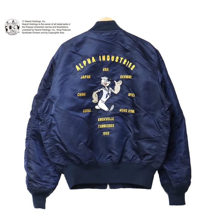 Alpha Industries POPEYE US Spec Outerwear TA0482 S L-2B Men's RP.BLUE