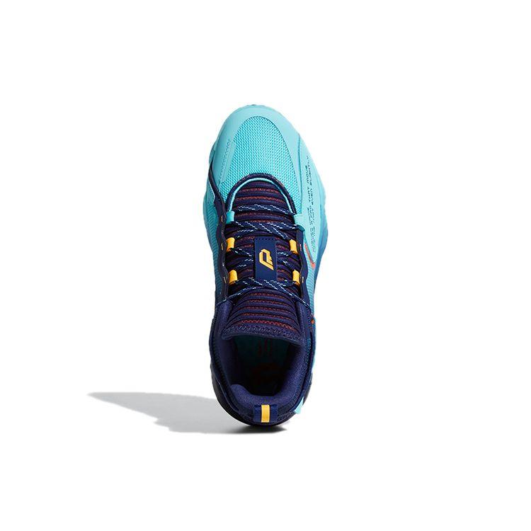Adidas Dame 7 EXTPLY GCA Dark Blue Men Sneakers Pulse-Aqua Solar-Red GV9878