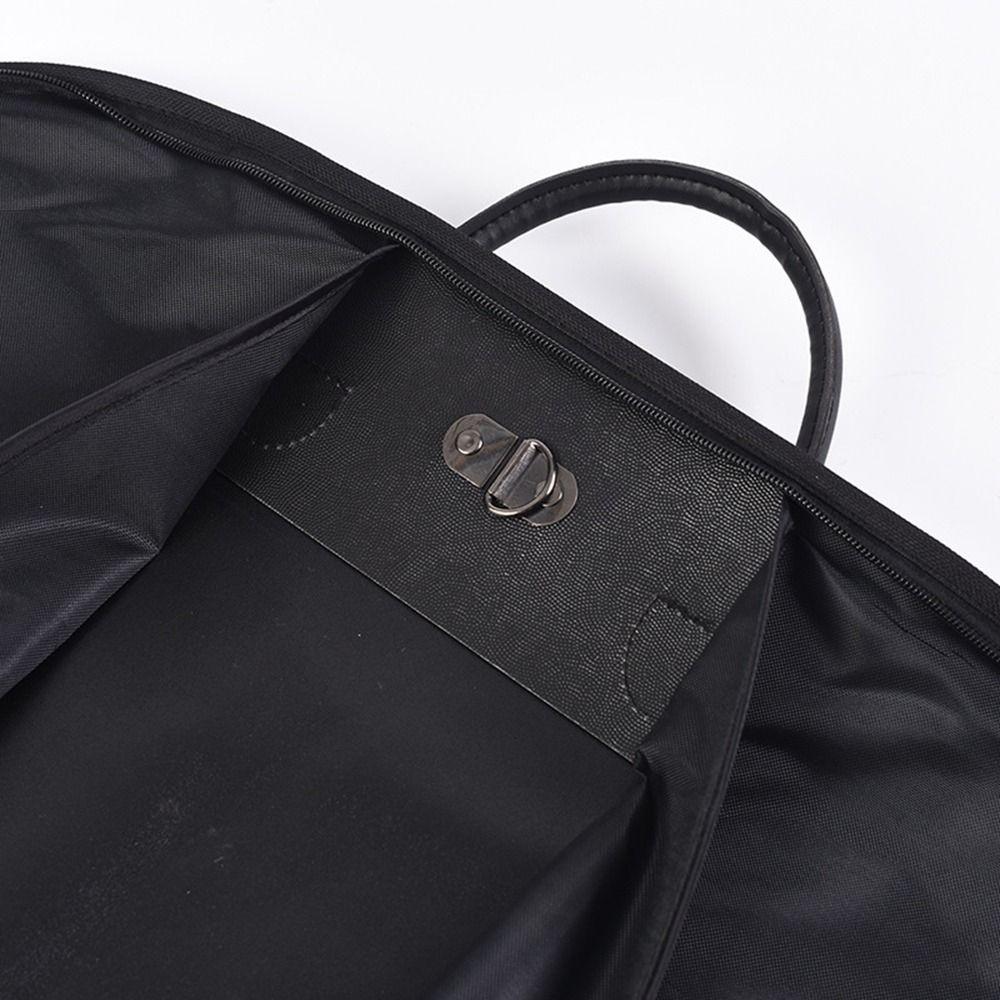 Faltbare Kleider-Kleider-Tragetasche Oxford-Stoff Anzug-Schutzhülle Gestreifte Kleider-Staubschutz für Zuhause