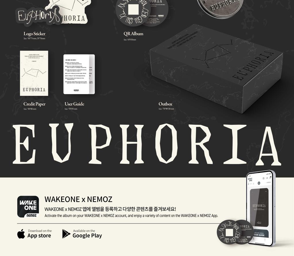 ALPHA DRIVE ONE (ALD1) [EUPHORIA] 1:a Mini Album - (MYNT HALSBAND Begränsad upplaga)
