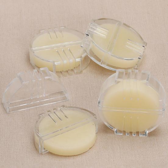 1 Box Wire Wax Ingredient Safety Soft Texture Anti-knotting Lubrication Wax Embroidery Cross-stitch Thread Wax Sewing Tools