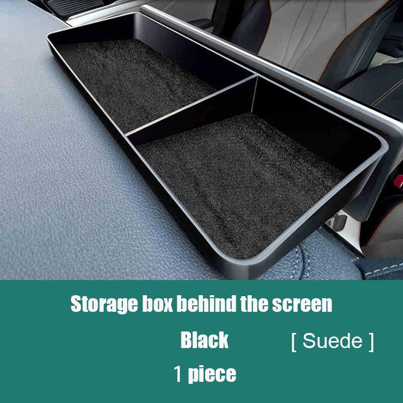 For BYD Sealion 6 Seal U Song Plus DM-i EV 2024 Storage Box Behind Navigation Screen On the Dashboard Interior Modification