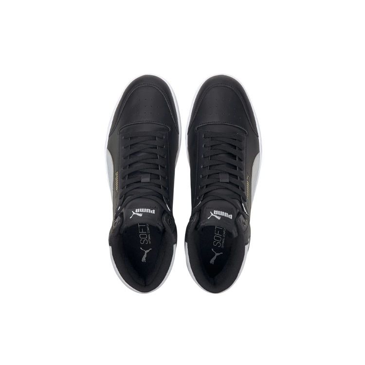 Puma Shuffle Mid High-Top Skate Shoes Unisex Sneakers Black 380748-02