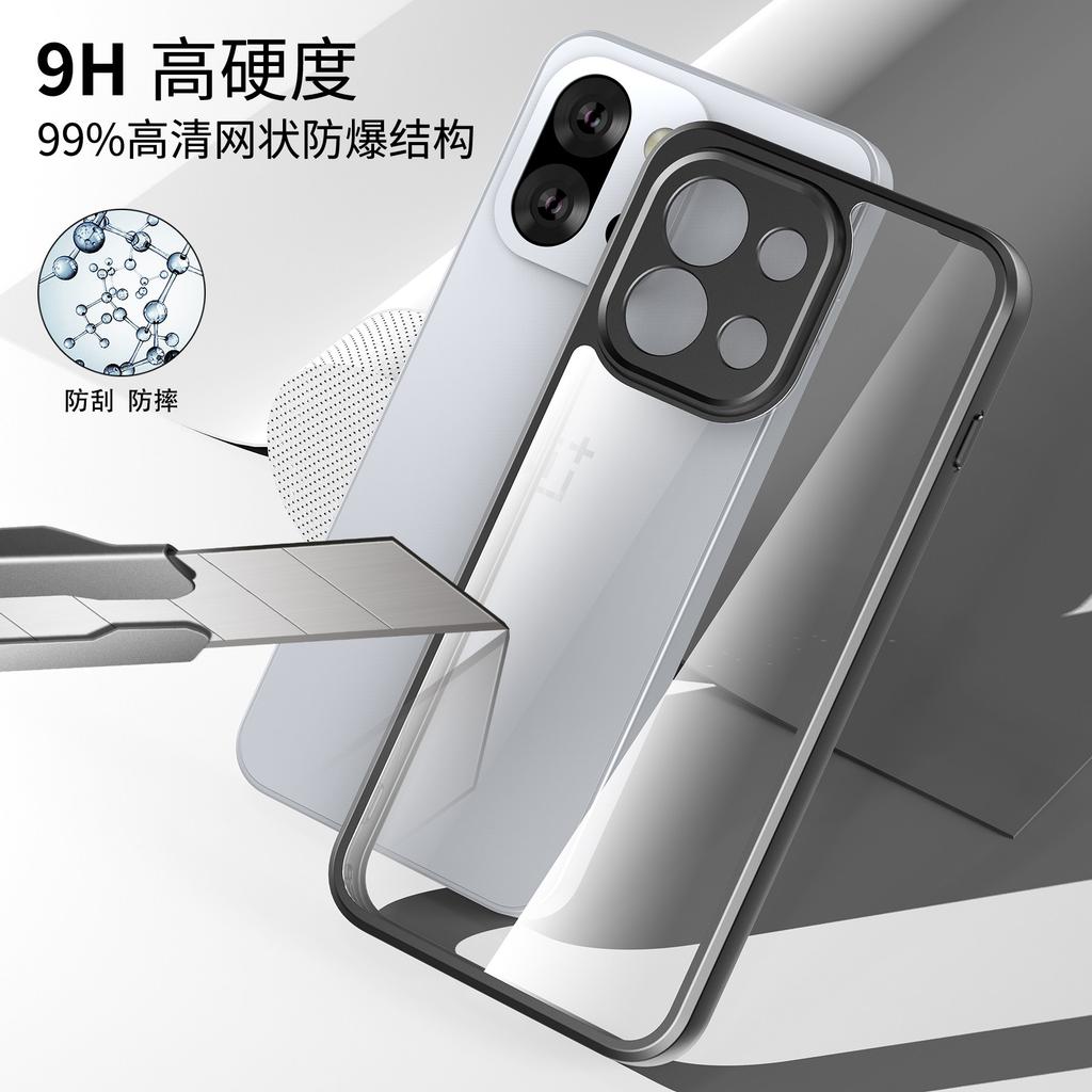For Oneplus 13T 13S Case Fashion Acrylic Transparent Airbag Anti-Fall Cover For Oneplus 13S Shockproof Bumper Fudna
