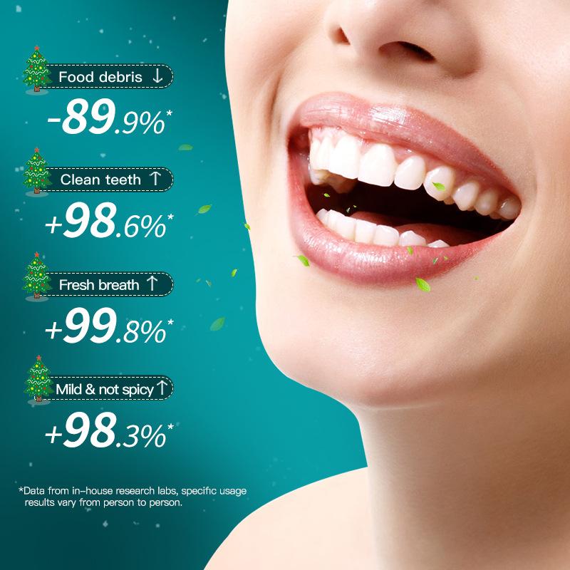 Christmas Probiotic Mouthwash Strip 10ml SADOER Lemon Mint Manufacturer