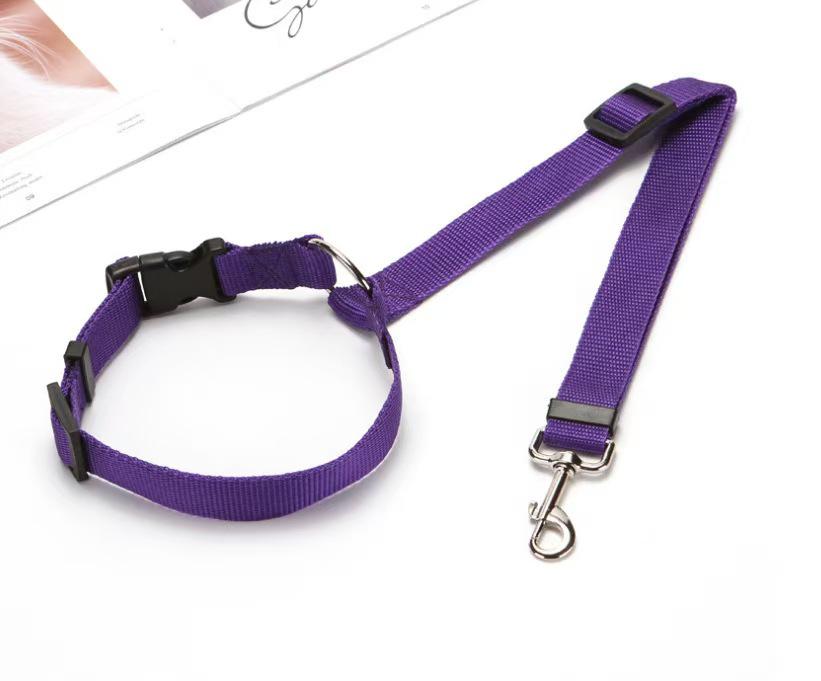 Pet Seat Belt & Retractable Escape-Proof Dog Leash