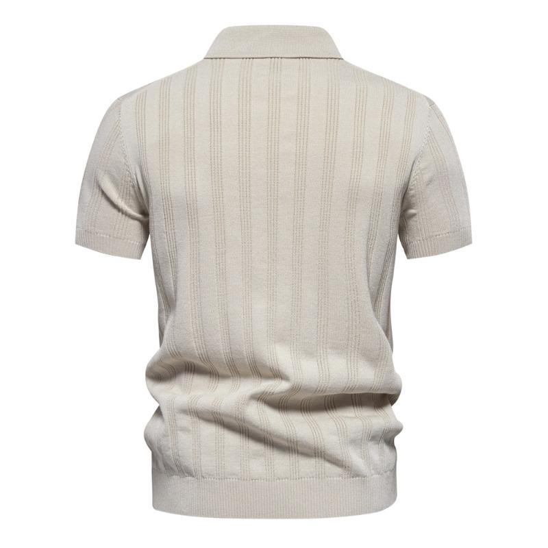 Men’s Euro Fit Short Sleeve Knit Polo Shirt