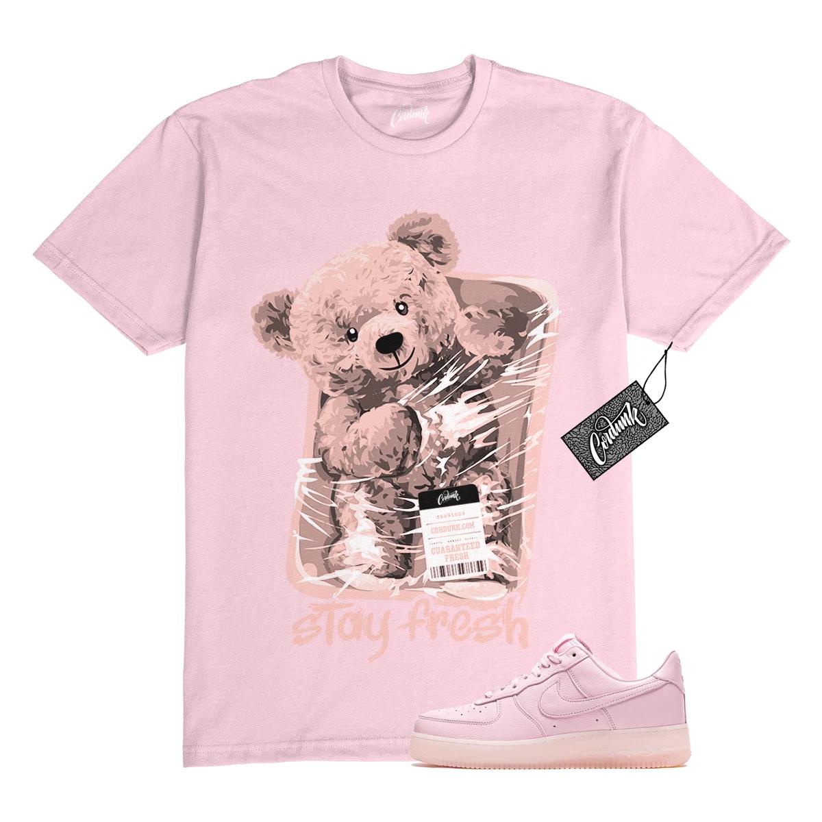 

Air Force 1 Pink Foam Cobalt Tint T Shirt Match STAY S