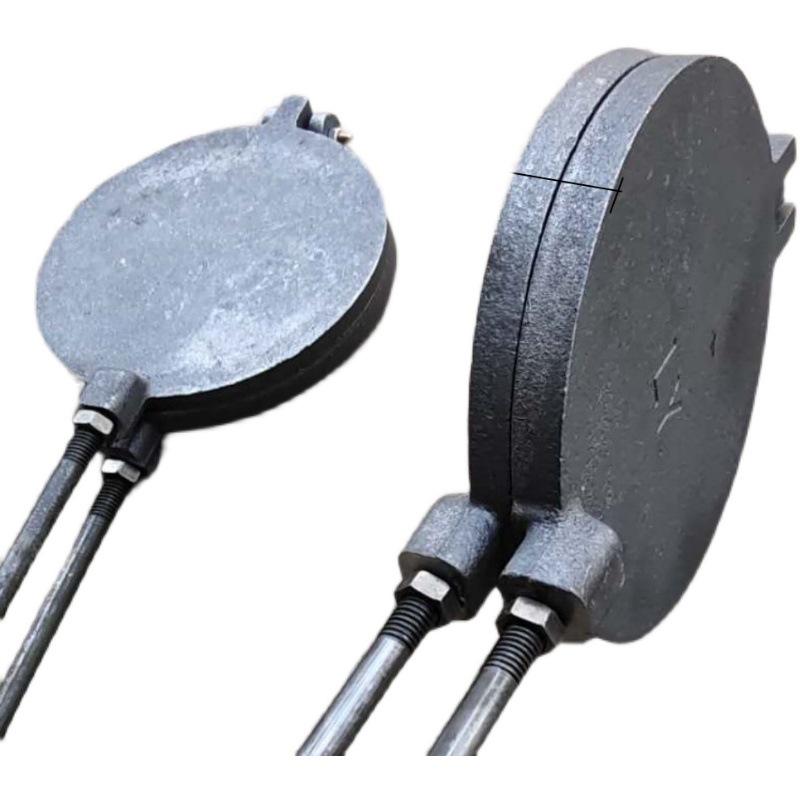 Presă Clasic din Fontă pentru Clătite – Formă Antiaderentă pentru Gătit pe Plită