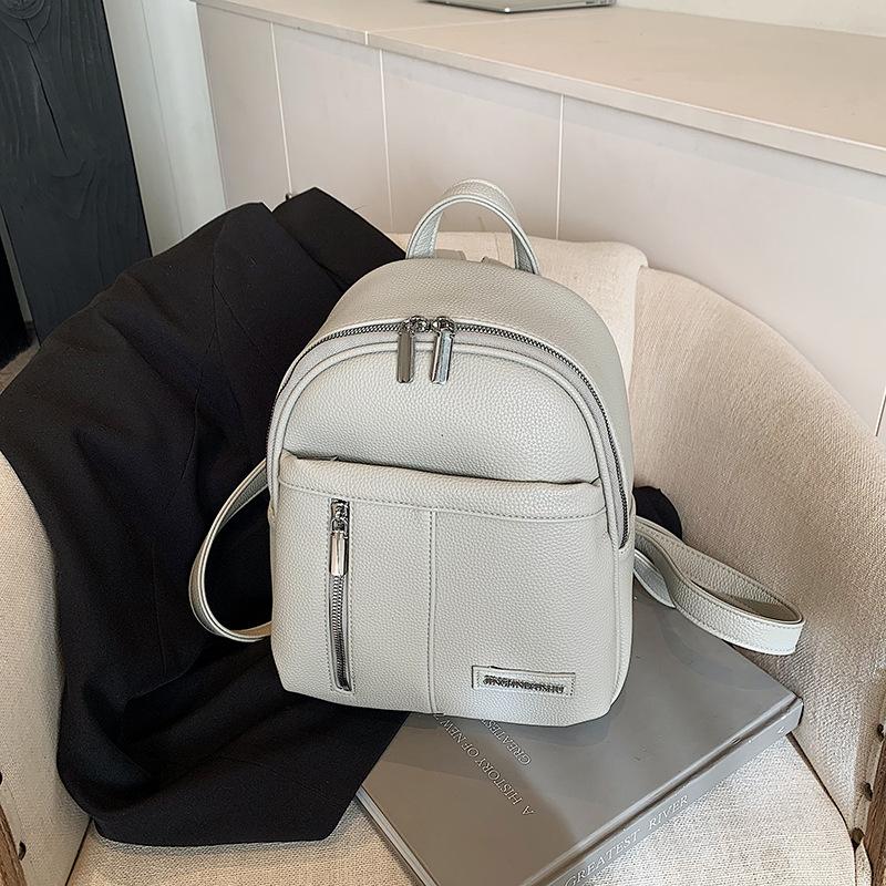 Mode Vielseitiger Pendlerrucksack Damen Neu Große Kapazität Schlicht Vielseitig Reise Kleiner Rucksack