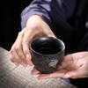 Zen Lotus Loop-Handled Teapot Warm Tea Sets Candle Warm Tea Base Teapot Teacup One Pot Four Cups Kung Fu Tea Set Mini Set