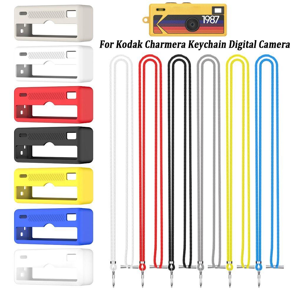 Anti-Scratch Camera Protector Silicone Cover Shell for Kodak Charmera Keychain Digital Camera