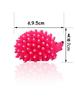Realistic Hedgehog Soft Squeaky Pet Dog Ball Toys For Small Dogs Rubber Chew Puppy Toy Dog Stuff Dogs Toys Pets Training Dental