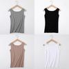 Women's Soft Seamless Ribbed Racer Back Stretch Tank Top For Yoga And Layering