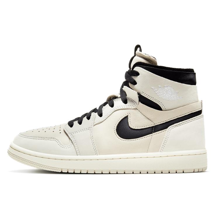 Womens Air Jordan 1 Zoom 'Summit White' (women's Sizes) Summit White / Black / Sail / Light Orewood Brown / White Vintage Basketball Shoes