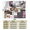 Super Soft Singer TINI STOESSEL Futtura Album Throw Blanket Premium Flannel Fleece Lightweight  Bed Blanket Fuzzy Plush Blankets