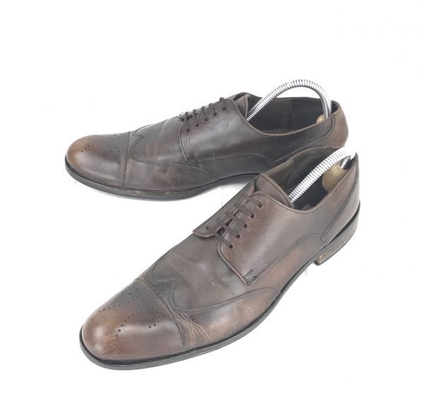 

Lloyd Leather Wingtip Dress Shoes Brown Size 26.0cm Made in Germany