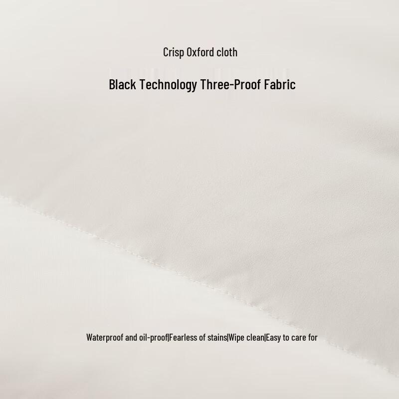 Chuyu Women's Three-Proof 90% White Duck Down Hooded Puffer Jacket