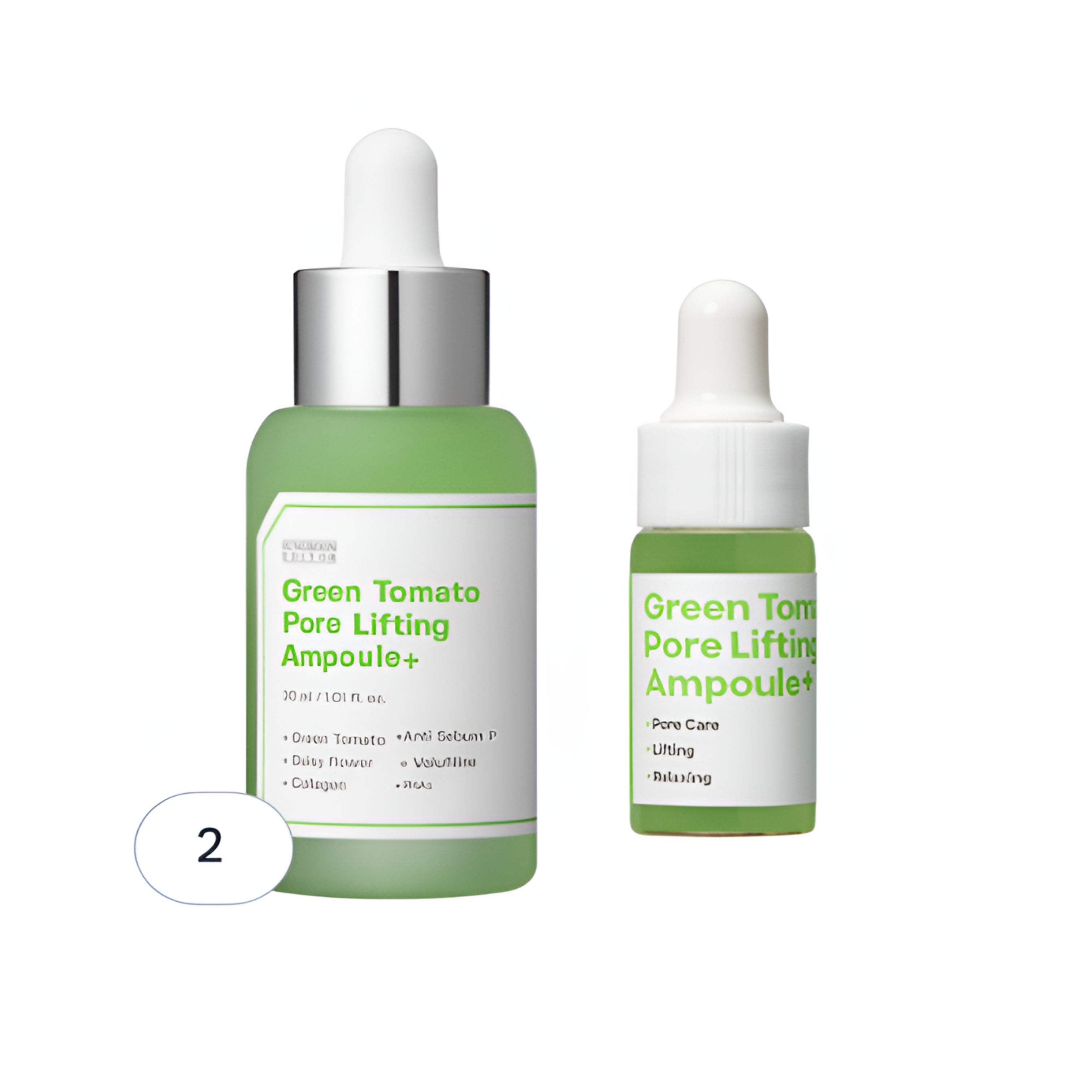 

SUNGBOON EDITOR Green Tomato Pore Lifting Ampoule+ 2-Pack Special Set (40ml + 40ml)