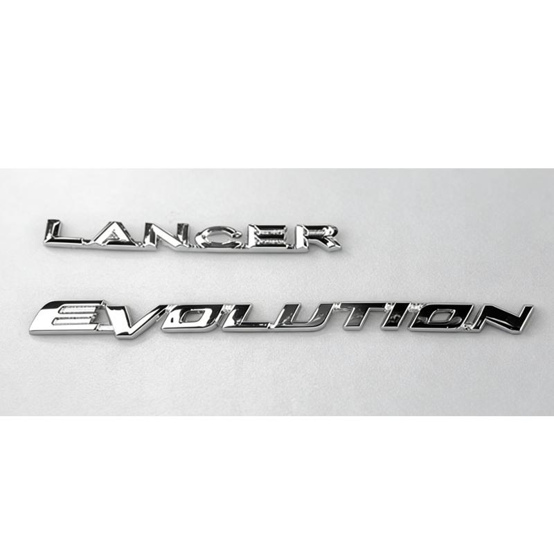 cwkzum1 Applicable to the overseas version of Mitsubishi Wing God Lancer EVOlution tail logo, the tenth generation Evo personality modif