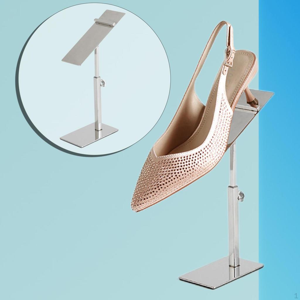 for shoe Stand , Men Leather Women High Sandal Rack Riser Store Shop