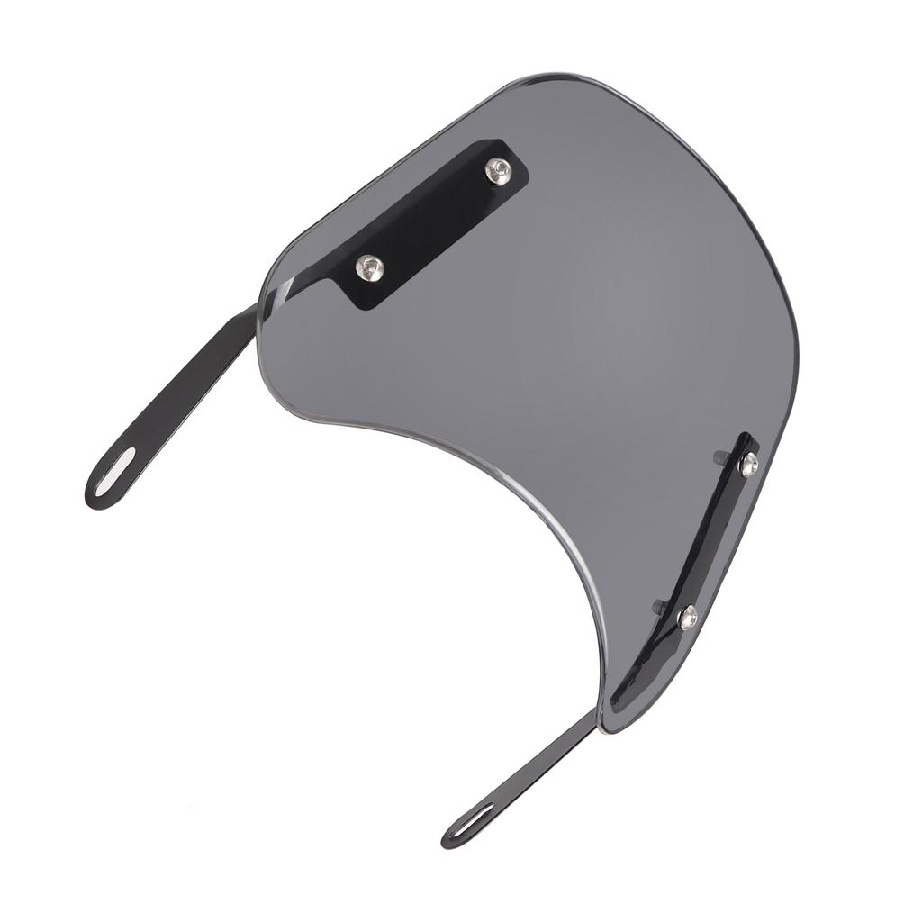 Clear Front Windshield Vintage Style Wind Deflector Stylish Motorcycle Headlight Wind Deflector Durable Fit for CG125