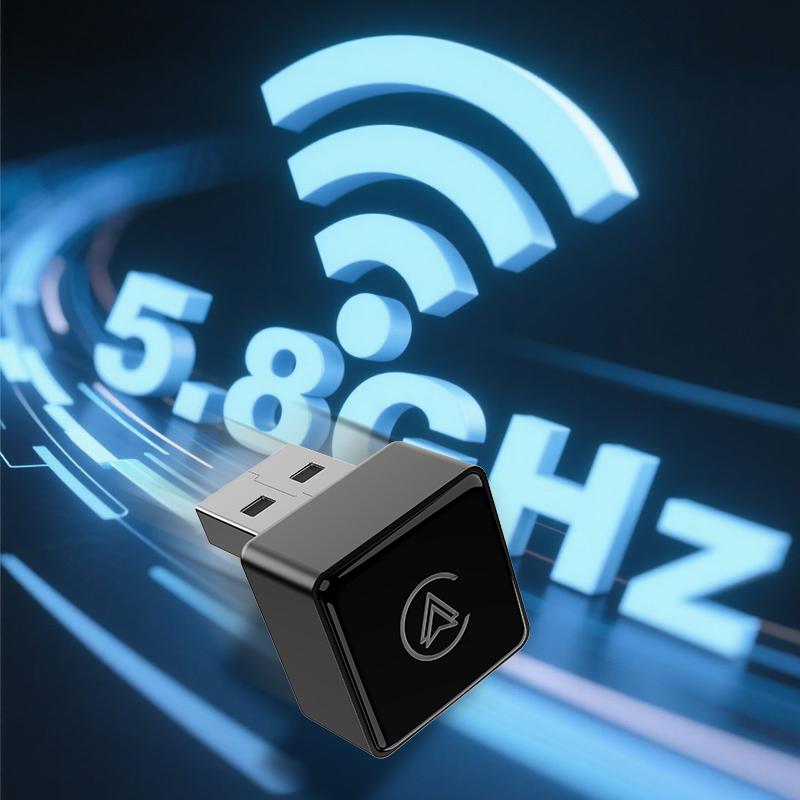 2025 2in1 Smart Mini Box Wireless Carplay Adapter Android Auto WIFI Auto Connect For Toyota Volvo FIAT Benz Kia MAZDA FORD JEEP