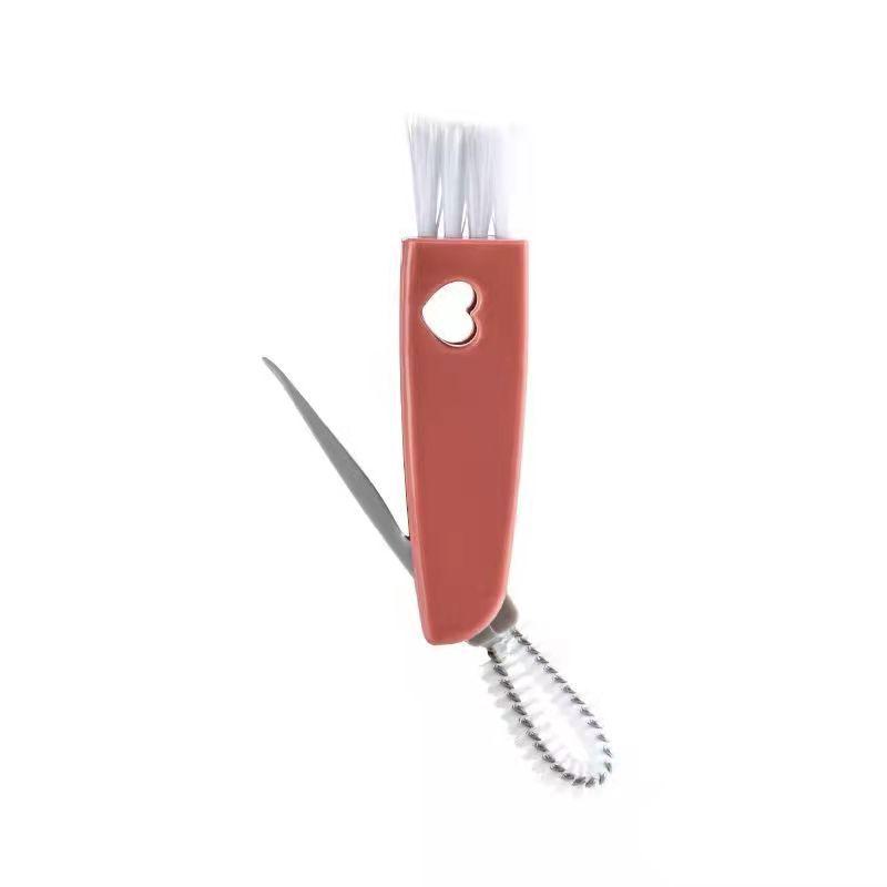 Three-in-One Multi-Function Thermos and Bottle Cleaning Brush Set